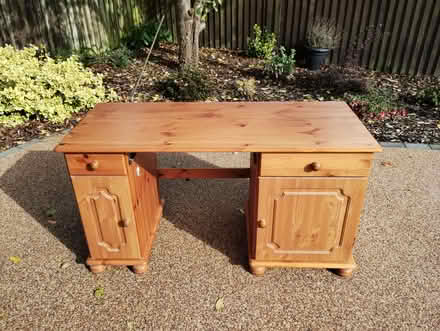 Photo of free Pine Desk (Tharston NR15) #1