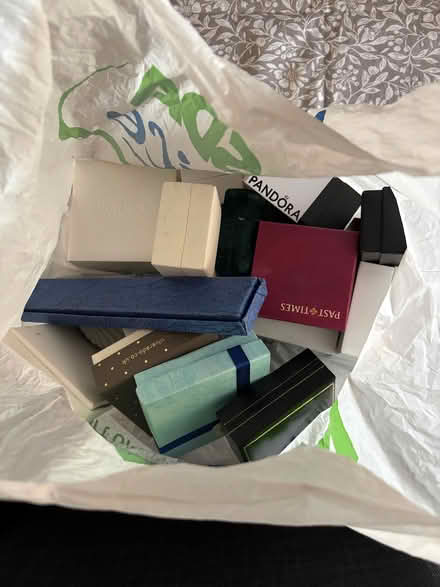 Photo of free Bag of mixed empty jewellery boxes (Patcham BN1) #1