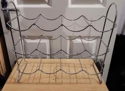 Photo of free Chromed Metal Wine Rack (Vale LA1) #1
