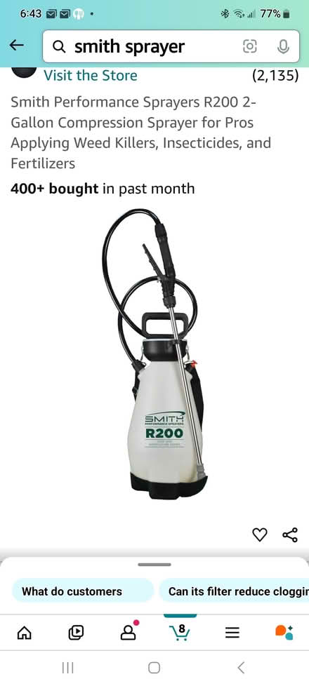 Photo of free Yard sprayer asmith R200 (I20 & I285 Decatur east) #1