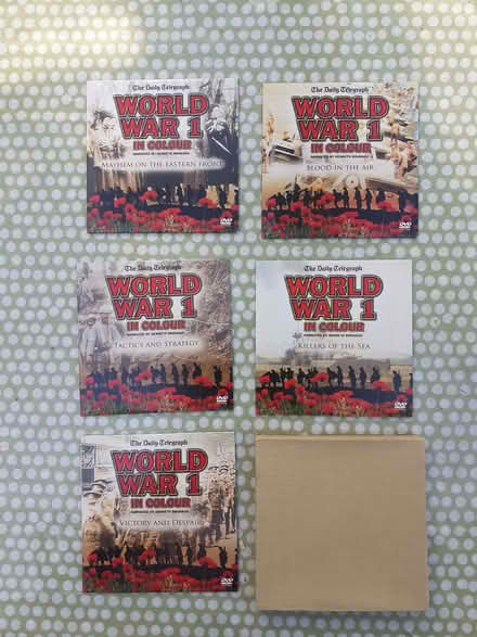 Photo of free World at War DVDs (Lightwater Ward GU18) #1