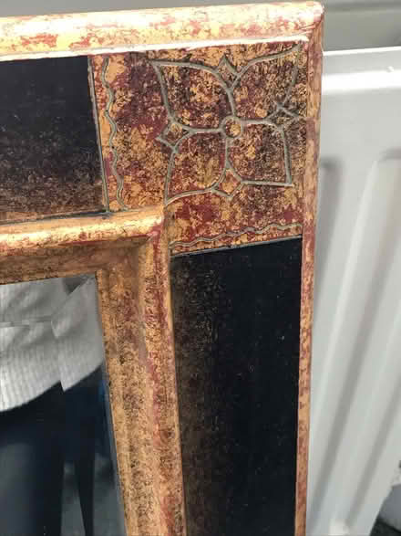 Photo of free Large gold/brown wall mirror (Levenshulme M19) #2