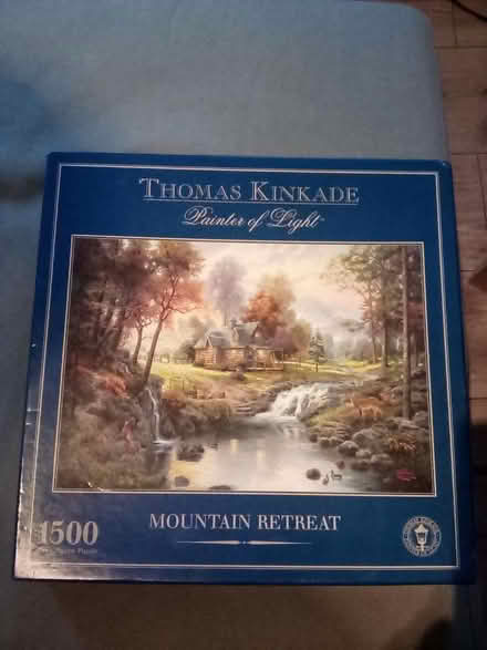 Photo of free Thomas Kinkade puzzle 1500pc (Shepherds Bush W12) #1