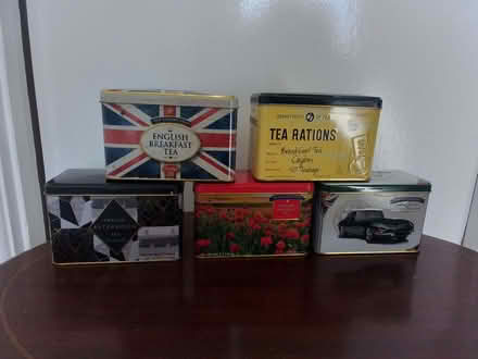 Photo of free 5 empty tins (Coggeshall CO6) #1