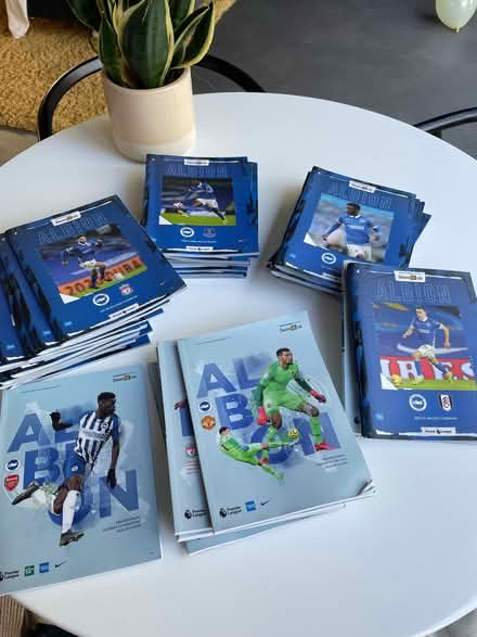 Photo of free Lots of Brighton & Hove Albion programmes! (Bramber BN44) #1