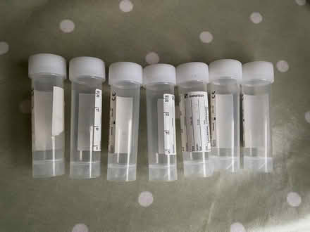 Photo of free Unused small plastic sample bottles (Hatch Warren RG22) #1