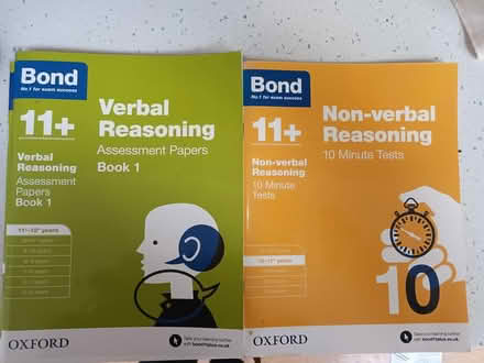 Photo of free Bond 11 plus exam books (Cobham) #1