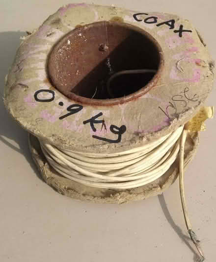 Photo of free Audio coax about 25m (Cowes PO31) #1