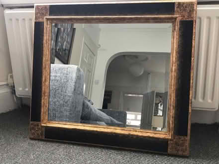 Photo of free Large gold/brown wall mirror (Levenshulme M19) #1