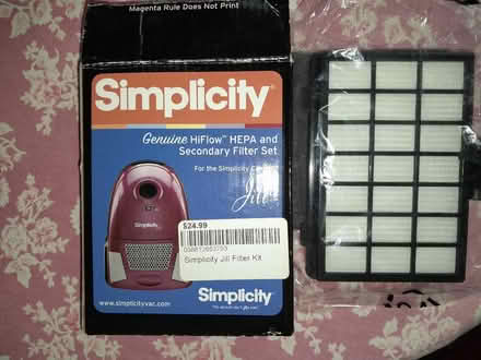 Photo of free Simplicity Jill HEPA filer set (LaGrangeville , N.Y.) #1