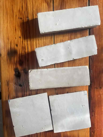 Photo of free Zellige Sample "Pure White" by Zia (Winter Hill, Somerville) #1