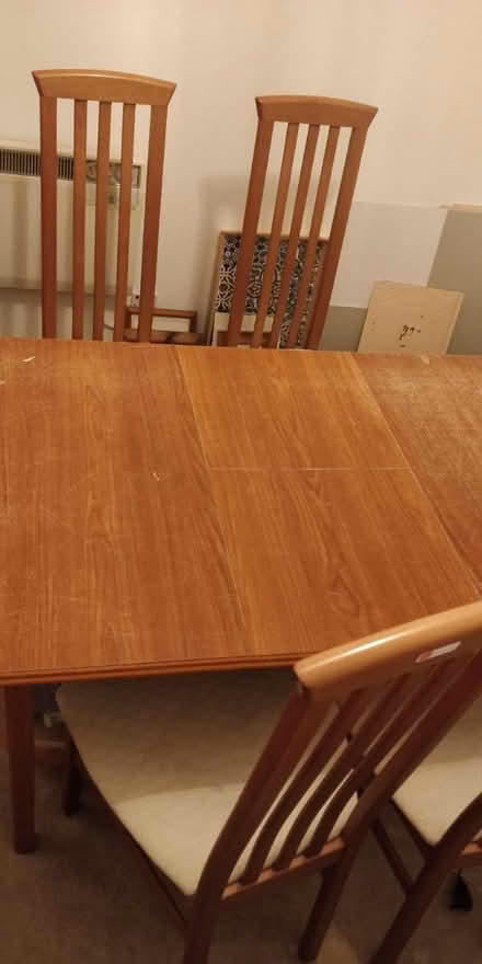 Photo of free Table and 4 chairs (Constitution street, EH6) #1