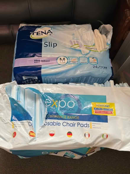 Photo of free Incontinence Pads and Chair Pads (Havant PO9) #1