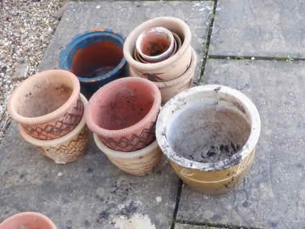 Photo of free Ceramic plant pots (Portchester PO16) #1