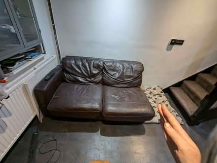 Photo of free L shaped sofa bed (Podsmead GL1) #1