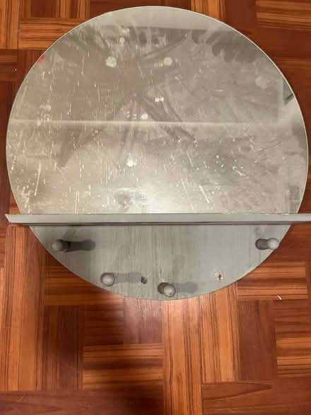 Photo of free Round gray wall mirror (Petworth) #1