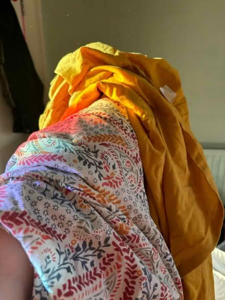 Photo of free Double fitted sheet and duvet cover (Peckham, SE15 2) #1