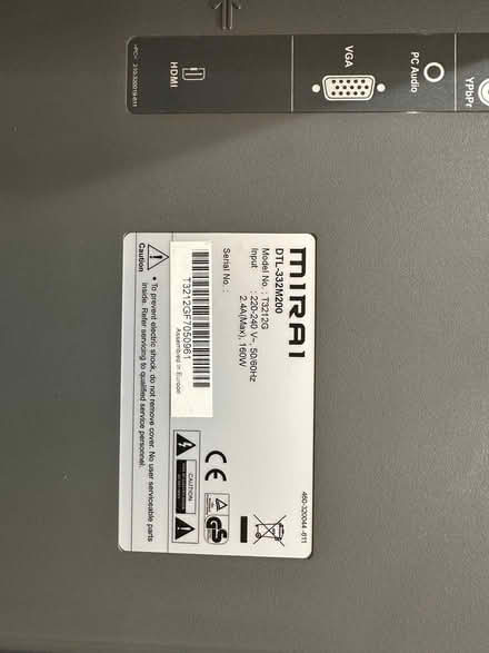 Photo of free TV (Great Braxted CM8) #3