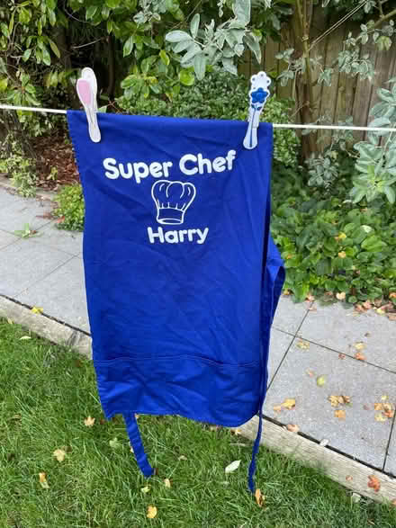 Photo of free Harry apron and kids cooking books (Leigh on sea SS9) #1