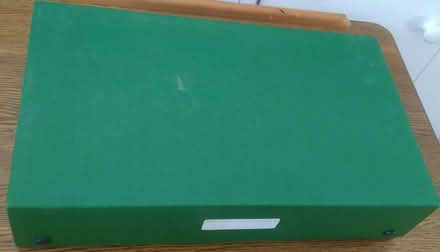 Photo of free 2 3/4" square slide storage box takes 100 (Cowes PO31) #1