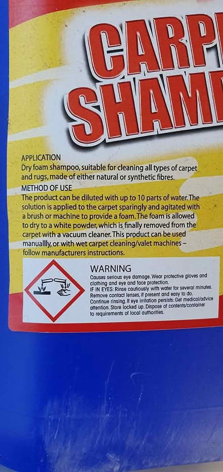 Photo of free Carpet shampoo (IG6 Ilford) #2