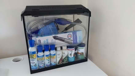Photo of free Small Tropical Fish Tank + accessories (Dean Court OX2) #1