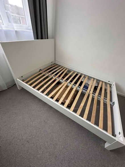 Photo of free Double bed frame (Barton-under-Needwood DE13) #1