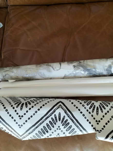 Photo of free Leftover sticky vinyl and wallpaper (Hastings TN34) #1