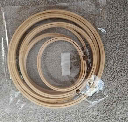 Photo of free A set of embroidery hoops (Lewes BN7) #1