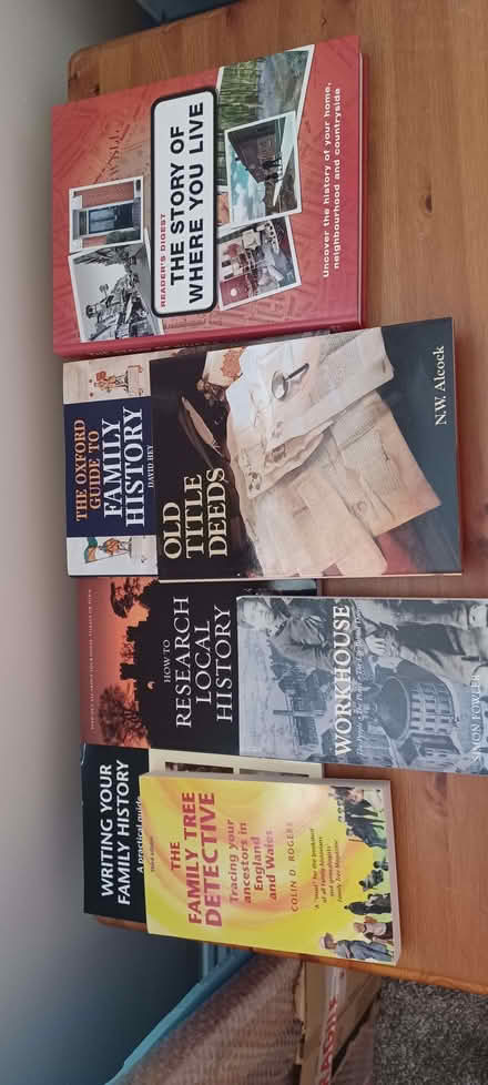 Photo of free Tracing your family/house history books (Longden SY5) #1