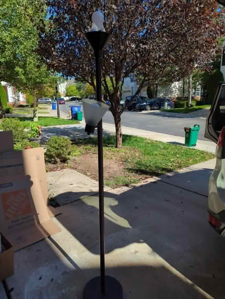 Photo of free Working lamp. No shade on top (North Laurel) #1