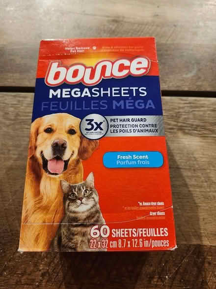 Photo of free Bounce Dryer Sheets (Orleans) #2