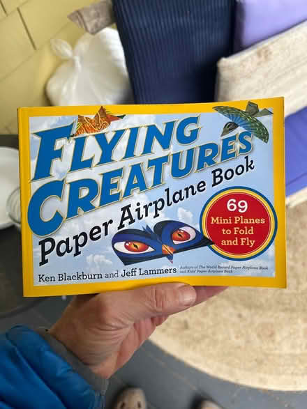 Photo of free Cool paper airplane book (Green Lake) #1