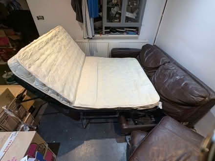 Photo of free L shaped sofa bed (Podsmead GL1) #2