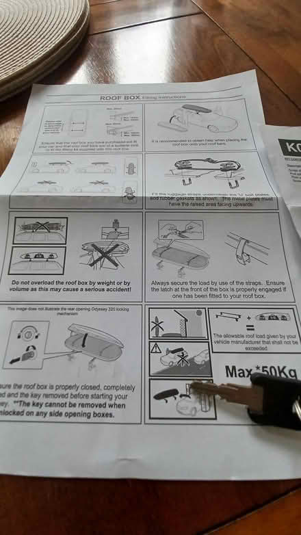 Photo of free car top box (cr04df) #1