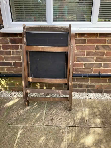 Photo of free Folding garden chairs (Wimbledon Village) #2