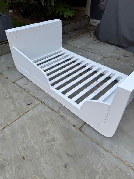 Photo of free SNUZKOT SKANDI COT BED - WHITE (Junior Bed) (Buckhurst Hill IG9) #2