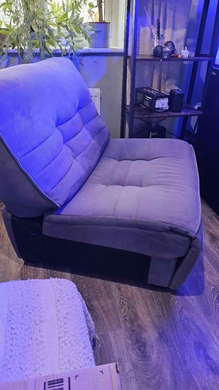 Photo of free Sofa segment / chair gray (OX26, Kingsmere, Bicester) #2
