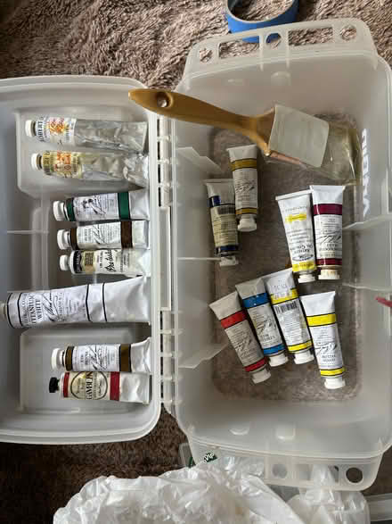 Photo of free Artist Painting Items (Palo Alto near Lucy Stern) #1