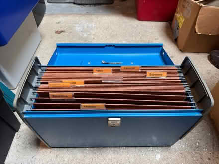 Photo of free Metal Lockable Filing Box (Willingdon BN22) #2