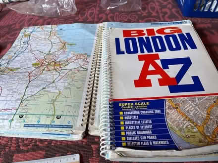 Photo of free Old road map and a-z (SE3 westcombe park/ maze hill) #1
