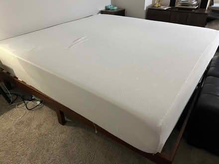 Photo of free King size memory foam mattress (7th and monroe st NE) #1