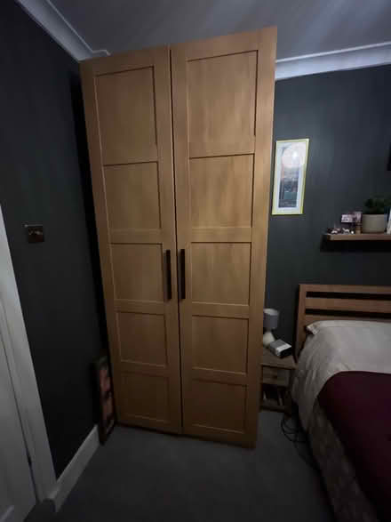 Photo of free Tall Ikea Wardrobe (E10 7BB) #1