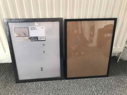 Photo of free 2 black picture frames 30cmx40cm (Levenshulme M19) #1