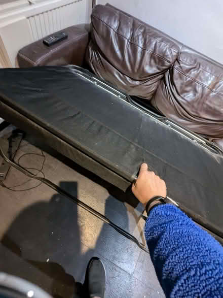 Photo of free L shaped sofa bed (Podsmead GL1) #3