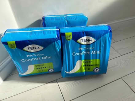 Photo of free Tena lady pads (Melling Mount L32) #1