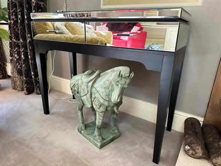 Photo of free Mirrored Glass Console Table (Great Braxted CM8) #1