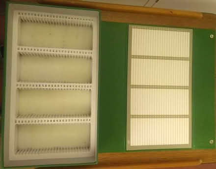 Photo of free 2 3/4" square slide storage box takes 100 (Cowes PO31) #4