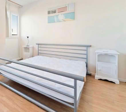 Photo of free Double bed and mattress (Fulham) #1