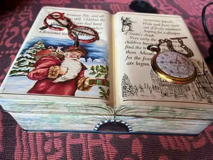 Photo of free Book biscuit tin (SE3 westcombe park/ maze hill) #2